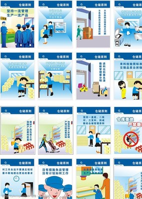 仓储原则企业标语图片