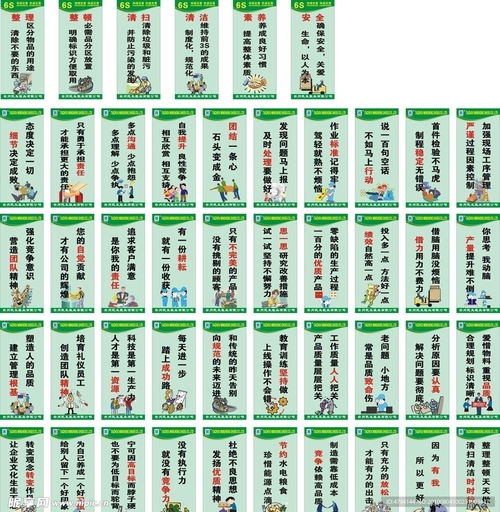 企业标语 6s标语设计图 dm宣传单